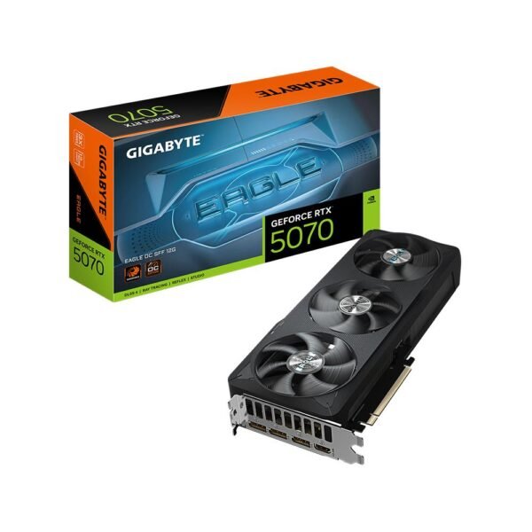 GIGABYTE GeForce RTX 5070 EAGLE OC SFF 12G GDDR7 192Bit DLSS 4 Ekran Kartı