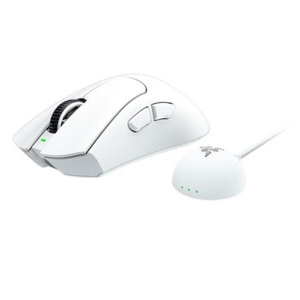 RAZER DEATHADDER V4 PRO 45000 DPI KABLOSUZ GAMING MOUSE BEYAZ