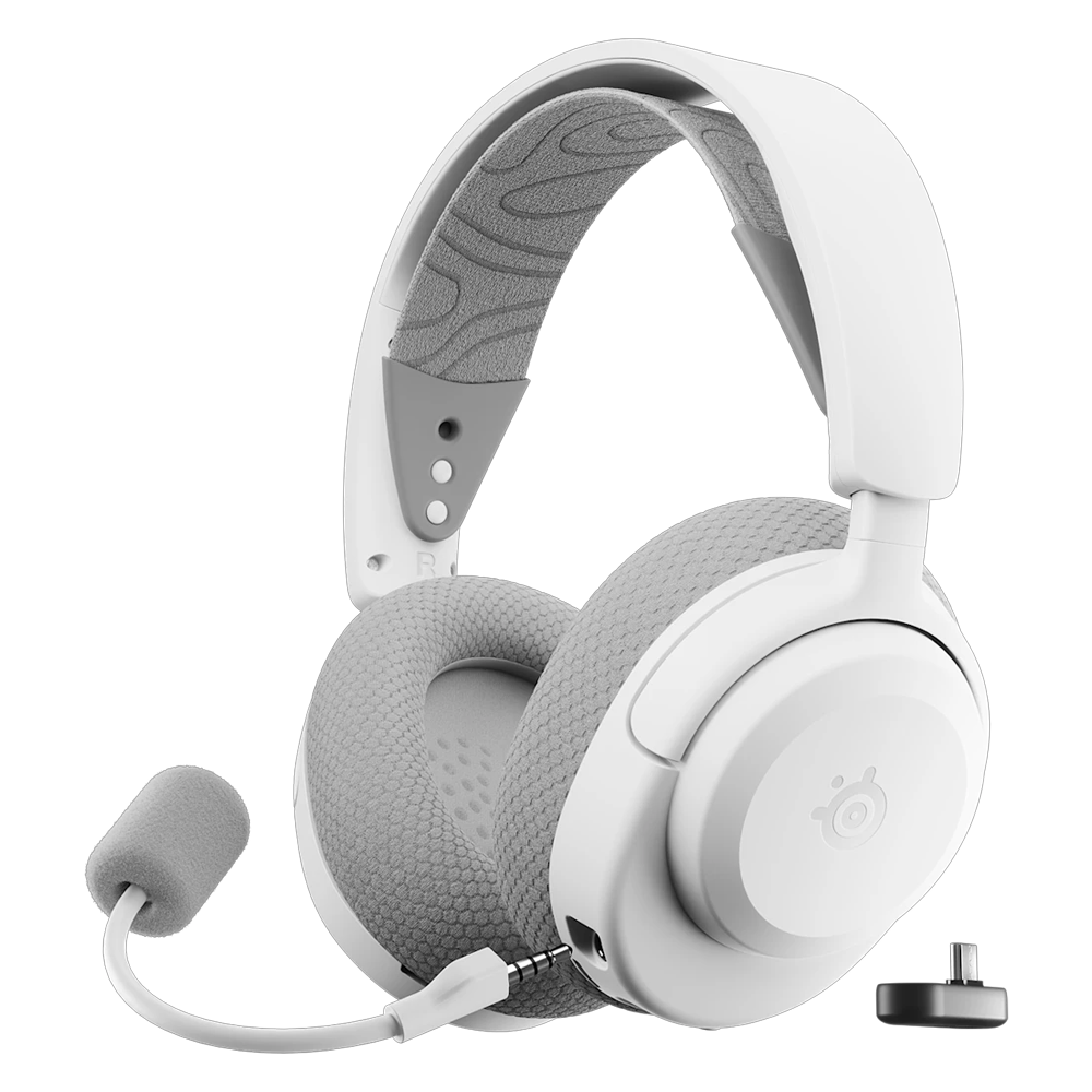 SteelSeries Nova 3X Wireless Multi Platform Xbox,PC, PS, Mobil Uyumlu Kablosuz Beyaz Gaming Kulaklık