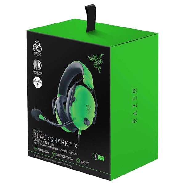 Razer Black Shark V2 X Green Gaming Kulaklık