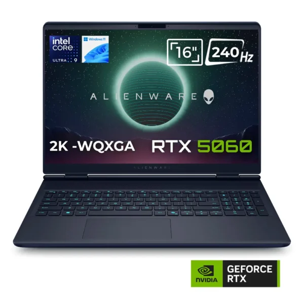 DELL Alienware 16X AC16251 240Hz Ultra 9 275HX 64 GB RAM 2 TB SSD 16 inç Windows 11 Home Gaming Laptop
