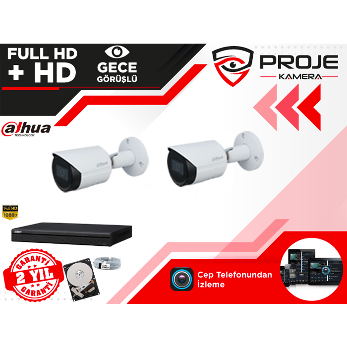 DAHUA 31 KAMERALI 4MP IP KAMERA SİSTEMİ