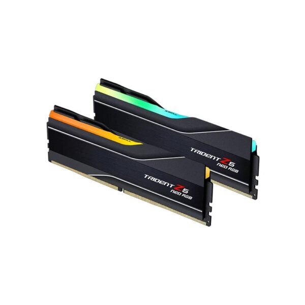 GSKILL 96GB (2x48GB) TZ5 Neo Siyah RGB DDR5 6000MHz CL28 1 35V AMD EXPO Dual Ram