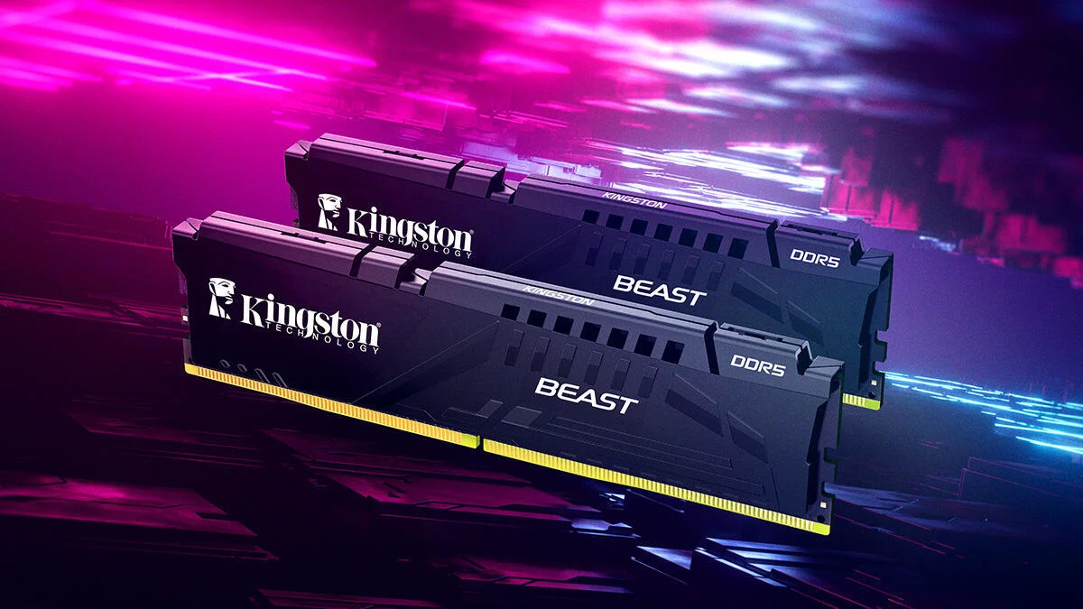 Kingston Beast Black Expo 64 GB (2x32) 6000 Mhz CL30 KF560C30BBEK2/64TR DDR5 Ram