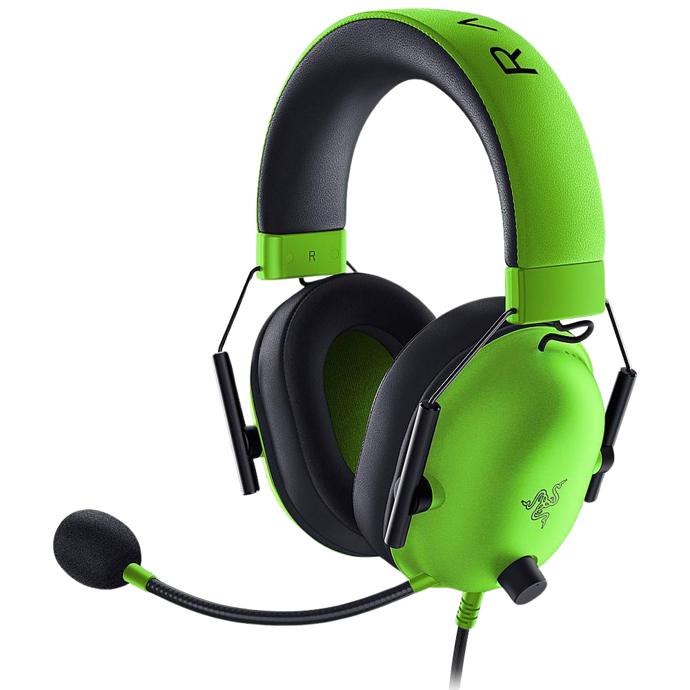Razer Black Shark V2 X Green Gaming Kulaklık Görsel 2