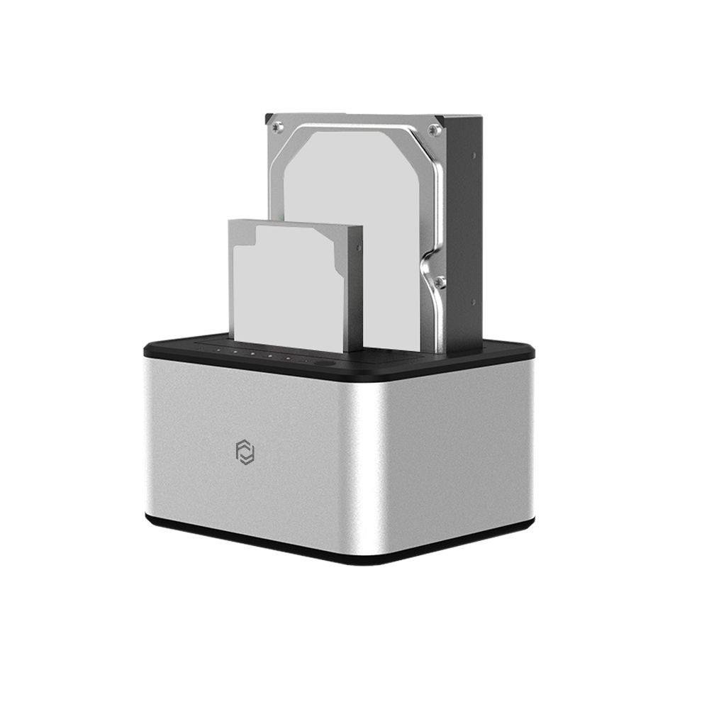 FRISBY FHC 3575A Çift 3 5"/2 5" SATA HDD DOCKING STATION USB Görsel 2